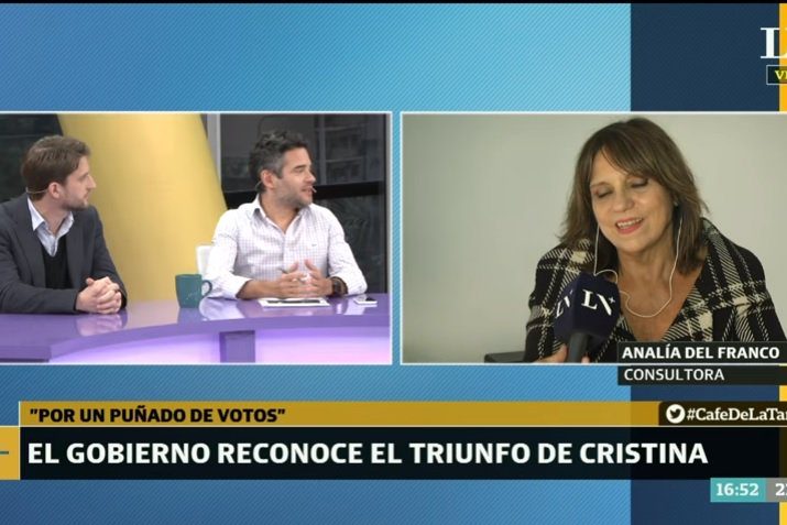 Analía Del Franco en Café de la Tarde Foto de Analía Del Franco en Café de la Tarde