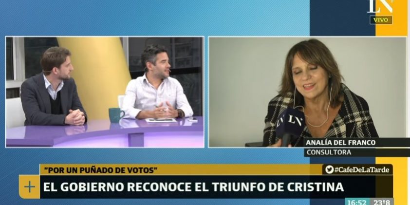 Analía Del Franco en Café de la Tarde Foto de Analía Del Franco en Café de la Tarde