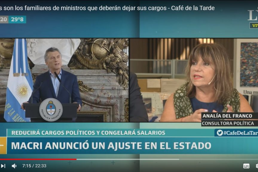 LNM captura de video del programa